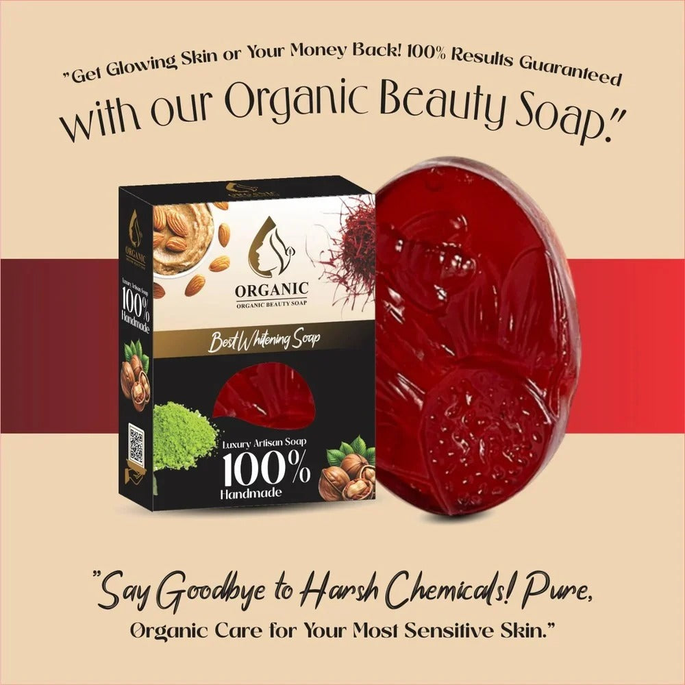 Zafran Whitening Soap (Saffron Extract)