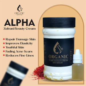 ALPHA ZAFRANI CREAM ( LARGE)