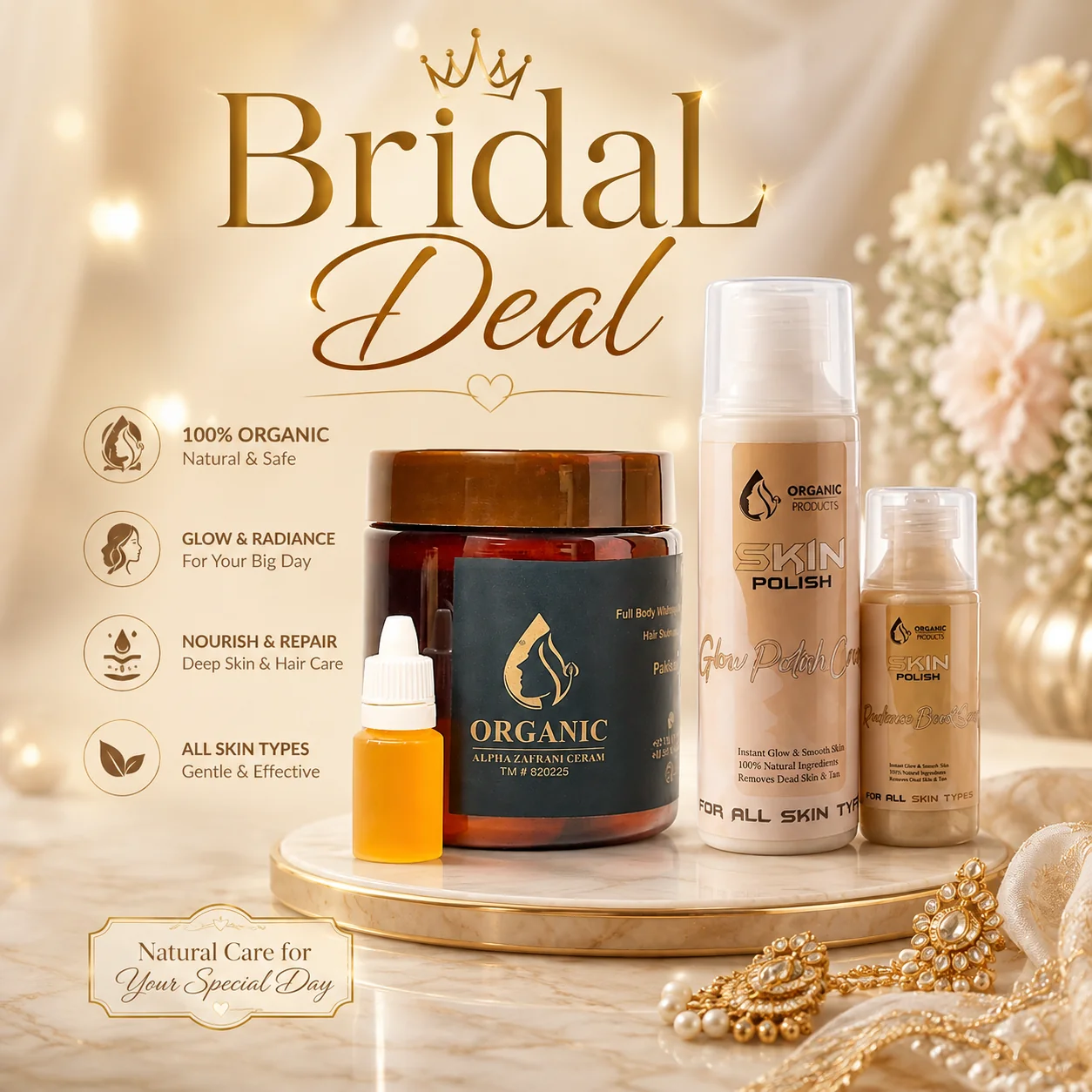 Special Bridal Deal (Bridal Jar + Skin Polish)