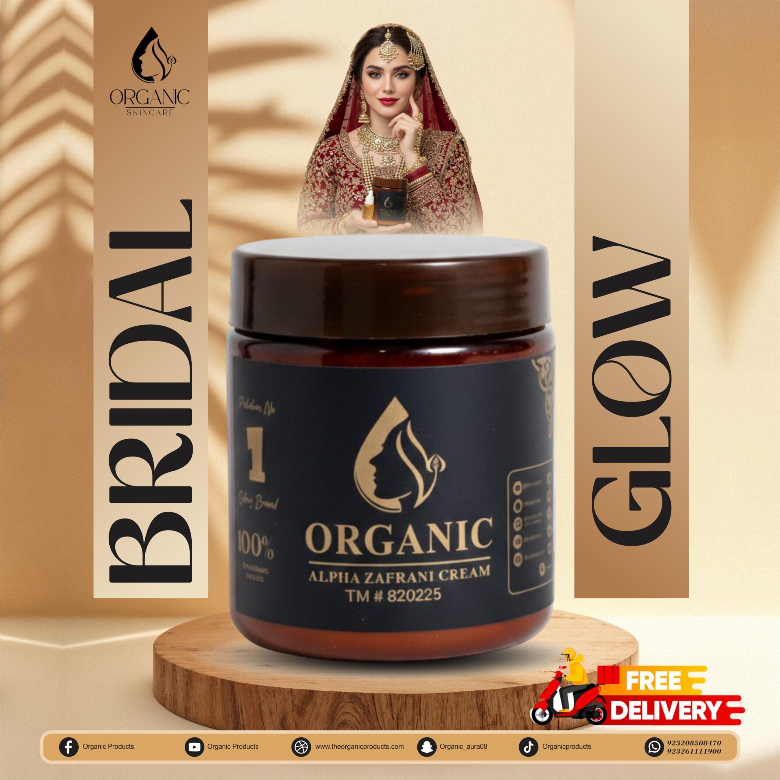 Alpha Bridal Zafrani Cream | Advanced Brightening Formula for Bridal Glow